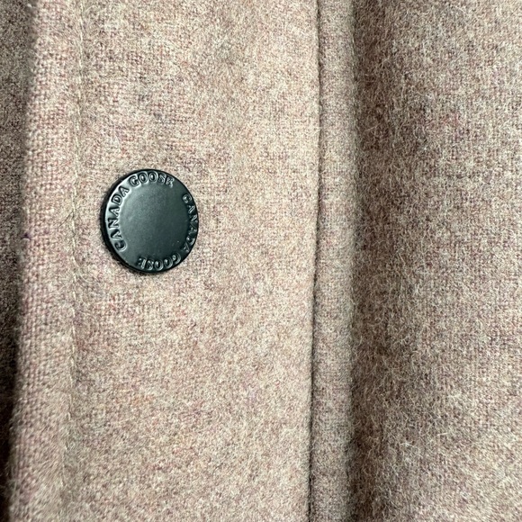 NWOT Canada Goose MacMillan Parka Wool Coat in Quicksand Melange Men's Sz L RARE - Picture 10 of 16